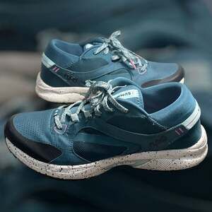 Ryka Summit Women's Hiking Walking Shoes Teal Blue Low Top Sneakers Sz 8.5